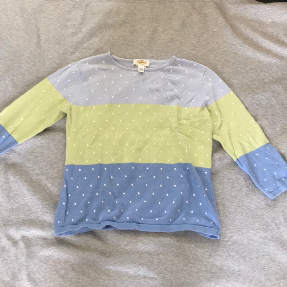 Three colored sweater by Talbots